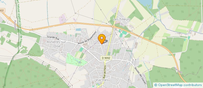 localisation de l'entreprise OPTIS TELECOM  VIARMES