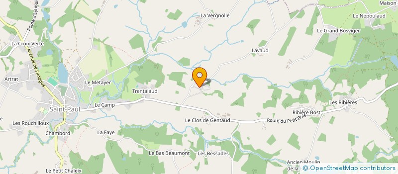 localisation de l'entreprise OPTISENS  SAINT-PAUL