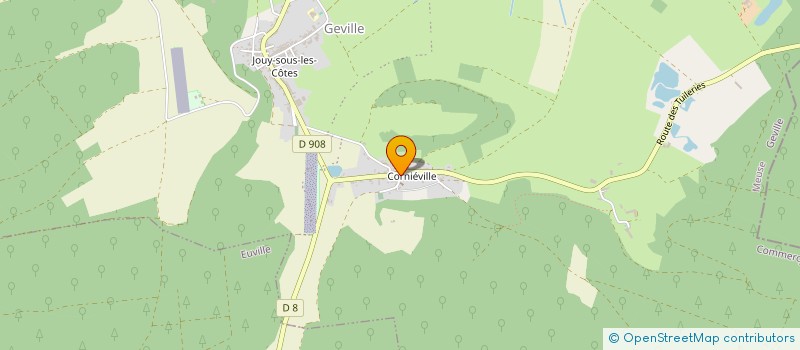 localisation de l'entreprise OPTISOURCING à GEVILLE