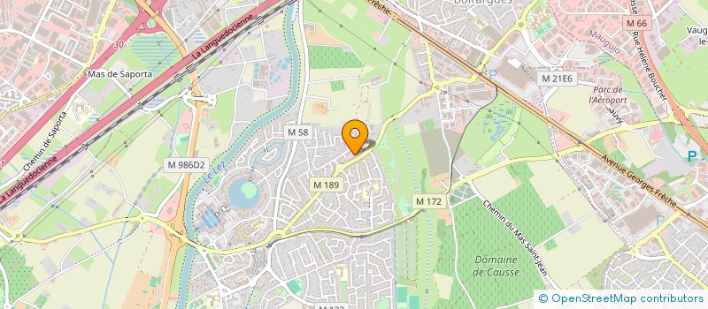 localisation de l'entreprise OPTISUN à LATTES