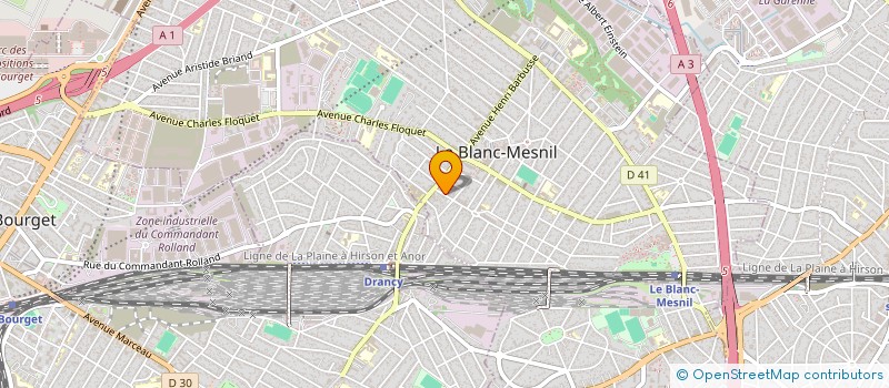 localisation de l'entreprise OPTITHERAPY à LE BLANC-MESNIL