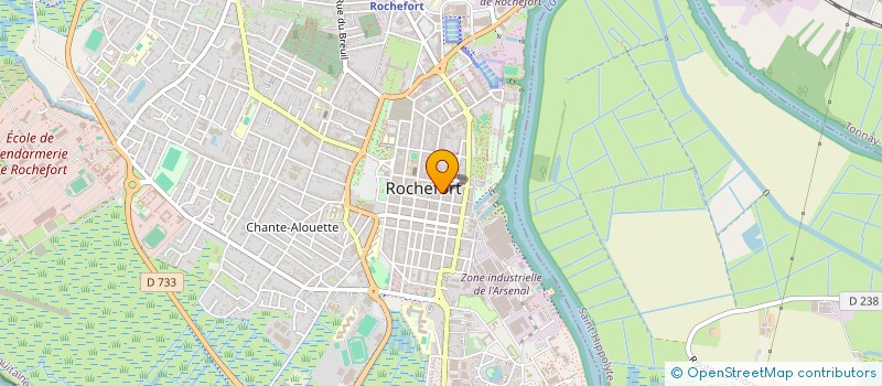 localisation de l'entreprise OPTITOUR  ROCHEFORT