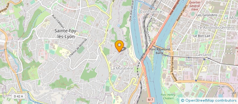 localisation de l'entreprise OPTIVALUE à SAINTE-FOY-LES-LYON