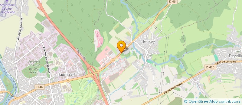 localisation de l'entreprise OPTIVIE SARL à JEUXEY