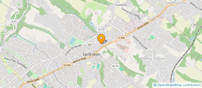 localisation de l'entreprise OPTIWAN à SAINT-JEAN