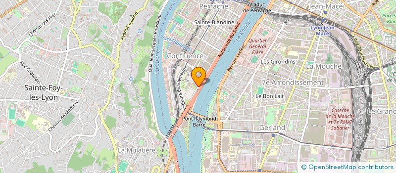 localisation de l'entreprise OPTIWAY CONSULTING à LYON