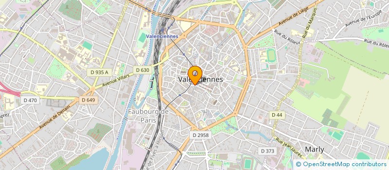 localisation de l'entreprise OPTIWI à VALENCIENNES
