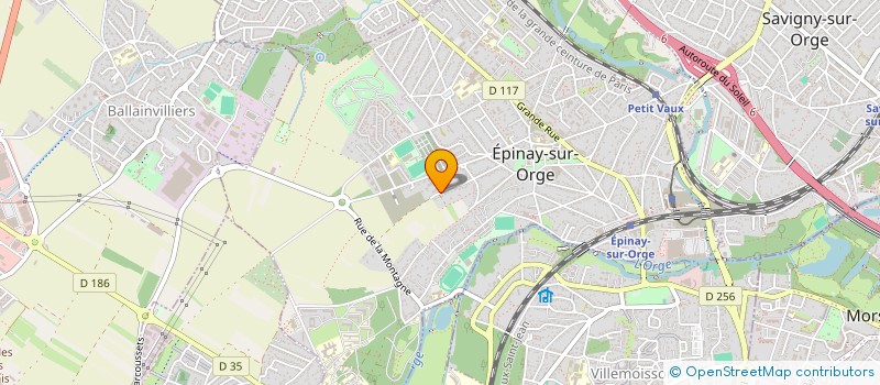 localisation de l'entreprise OPTIX à EPINAY-SUR-ORGE