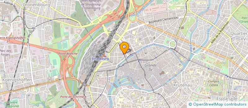 localisation de l'entreprise OPTOCENTER PARIS à STRASBOURG