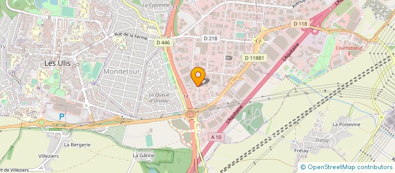 localisation de l'entreprise OPTON LASER INTERNATIONAL à LES ULIS