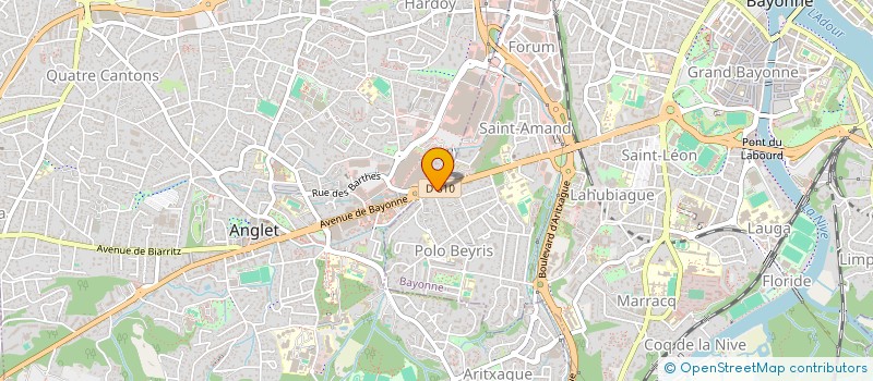 localisation de l'entreprise OPTR à BAYONNE