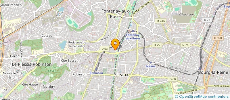 localisation de l'entreprise OPTRAKEN CONSEIL à FONTENAY-AUX-ROSES