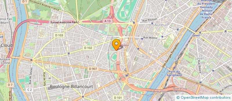 localisation de l'entreprise OPTRAKER  PARIS