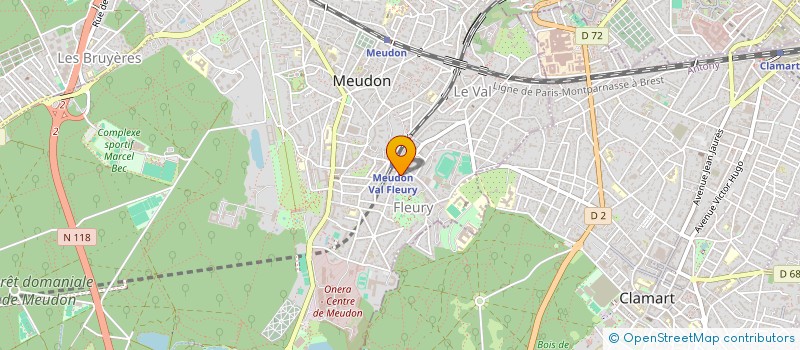 localisation de l'entreprise OPTUM à MEUDON