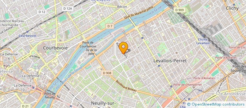 localisation de l'entreprise OPTUNE  NEUILLY-SUR-SEINE