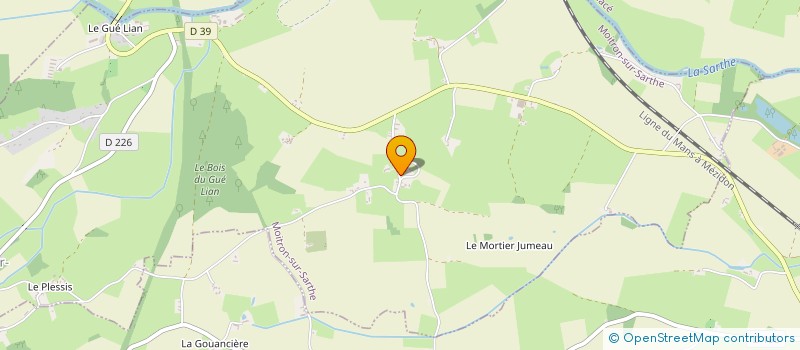 localisation de l'entreprise OPUPA OUTILS POUR UNE PARENTALITE ALTERNATIVE  MOITRON-SUR-SARTHE