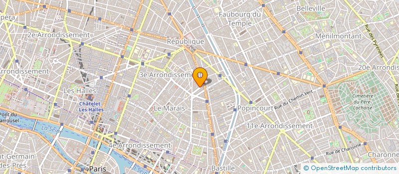 localisation de l'entreprise OPUS 32 BIS  PARIS