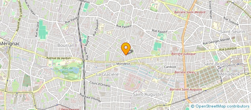 localisation de l'entreprise OPUS 33  BORDEAUX