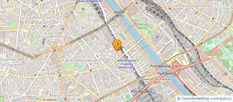 localisation de l'entreprise OPUS à PARIS