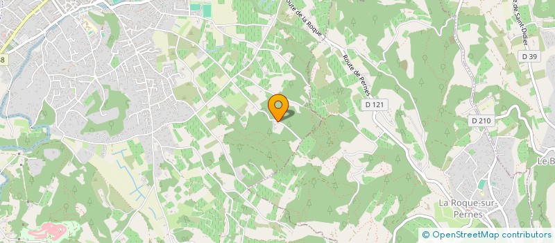 localisation de l'entreprise OPUS  PERNES-LES-FONTAINES