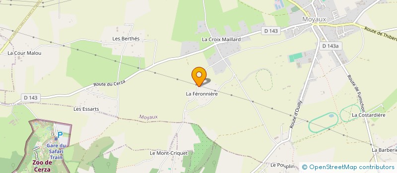 localisation de l'entreprise OPUS 4S  MOYAUX