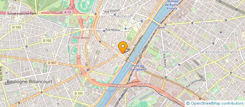 localisation de l'entreprise OPUS  PARIS