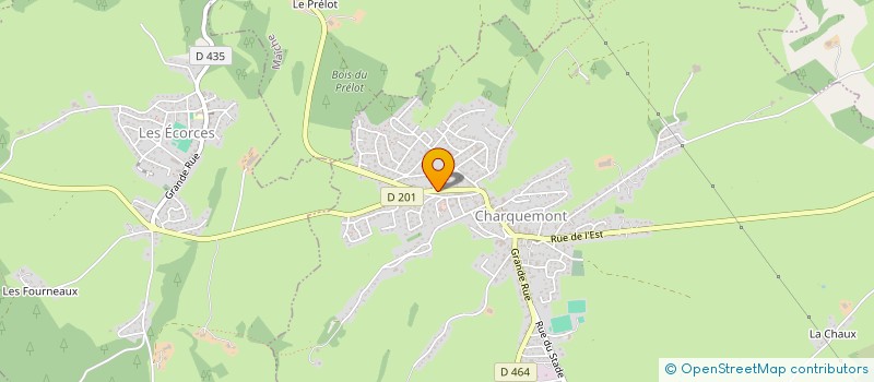 localisation de l'entreprise OPUS  CHARQUEMONT