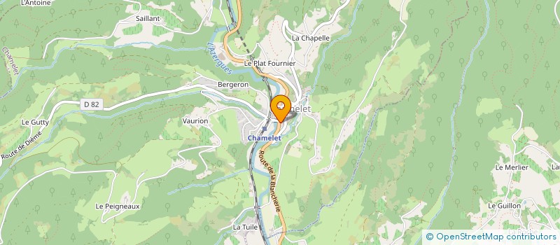 localisation de l'entreprise OPUS BOIS  CHAMELET