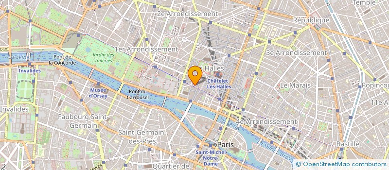 localisation de l'entreprise OPUS & CO à PARIS