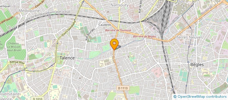 localisation de l'entreprise OPUS ENG. à BEGLES