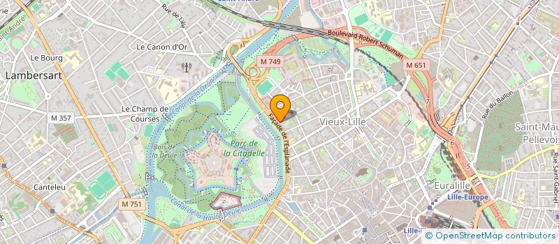 localisation de l'entreprise OPUS FIELD à LILLE