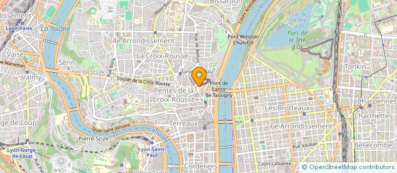 localisation de l'entreprise OPUS INCERTUM à LYON