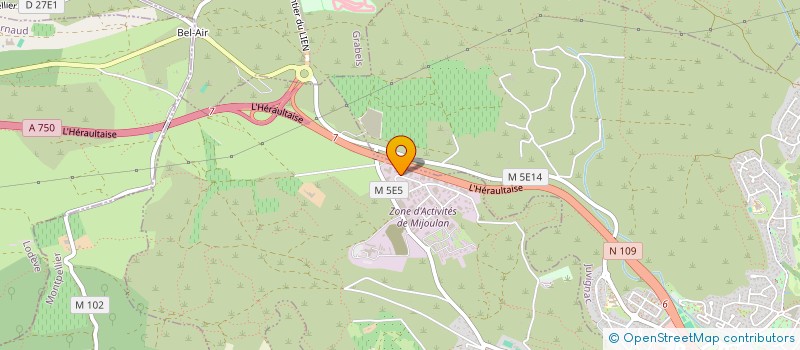 localisation de l'entreprise OPUS INVESTISSEMENT  SAINT-GEORGES-D'ORQUES