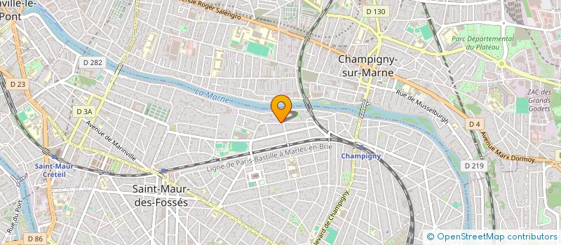 localisation de l'entreprise OPUS NIGREDO PARTNERS  SAINT-MAUR-DES-FOSSES