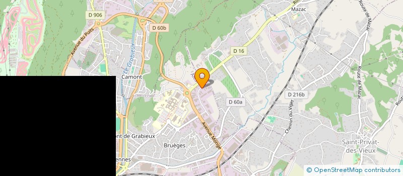 localisation de l'entreprise OPUS OCCITANIE  ALES