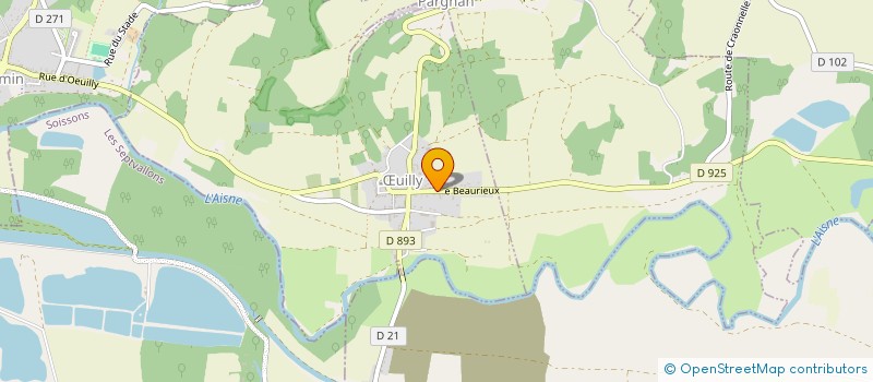 localisation de l'entreprise OPUS PANEL à ŒUILLY