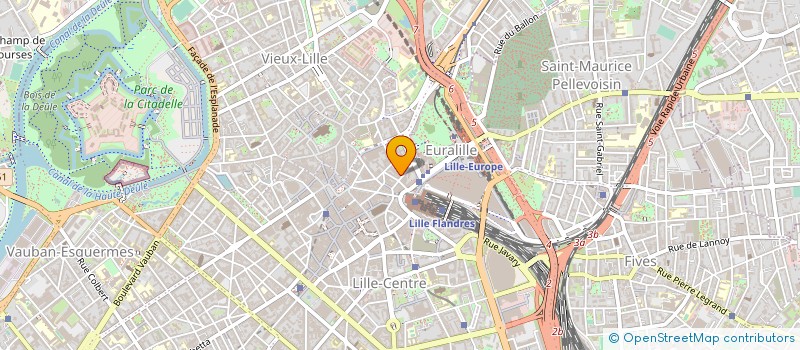 localisation de l'entreprise OPUS PIANO à LILLE