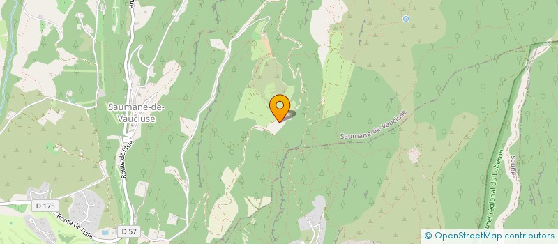 localisation de l'entreprise OPUS ROUGE  SAUMANE-DE-VAUCLUSE