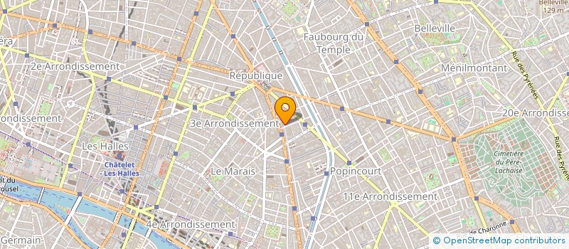 localisation de l'entreprise OPUS SOLUTION  PARIS