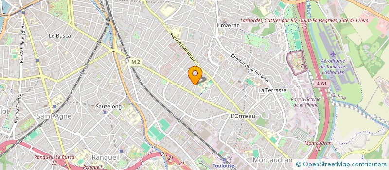 localisation de l'entreprise OPUS ULTRAMARIN à TOULOUSE