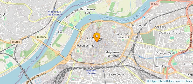 localisation de l'entreprise OPUS VIDEO LASER à AVIGNON