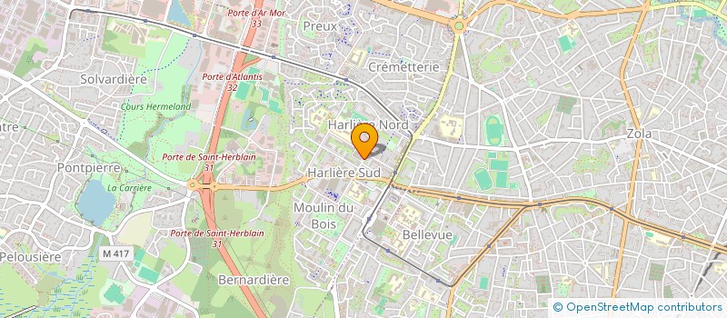 localisation de l'entreprise OPUSCO  SAINT-HERBLAIN