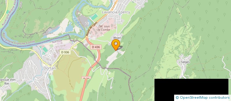 localisation de l'entreprise OPUSKA à LAVANCIA-EPERCY