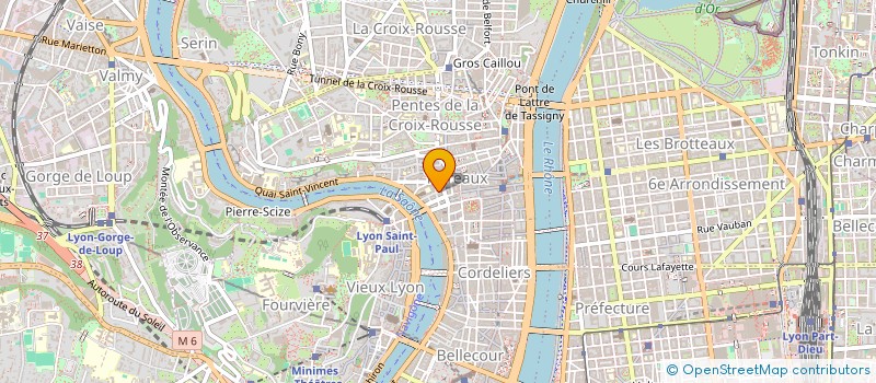 localisation de l'entreprise OPUSONE à LYON