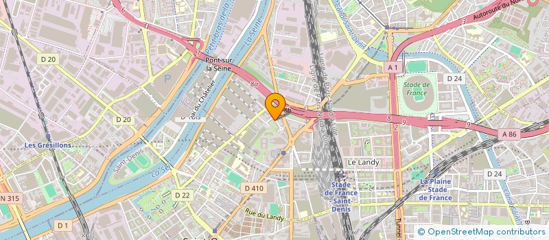 localisation de l'entreprise OPUTA à SAINT-DENIS