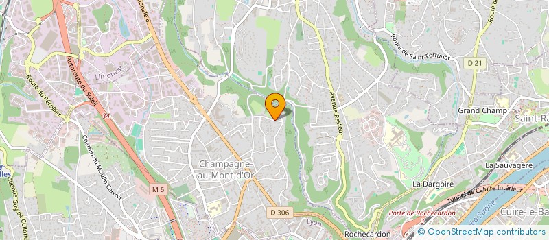 localisation de l'entreprise OPVICE à CHAMPAGNE-AU-MONT-D'OR
