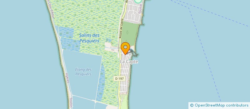 localisation de l'entreprise OPYD  HYERES