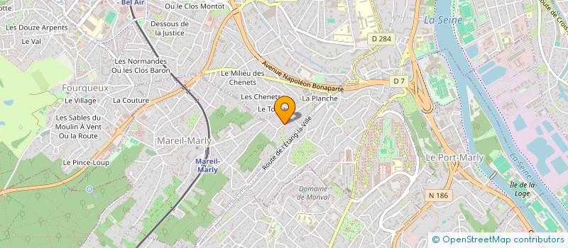 localisation de l'entreprise OPYGMUSIC  MAREIL-MARLY