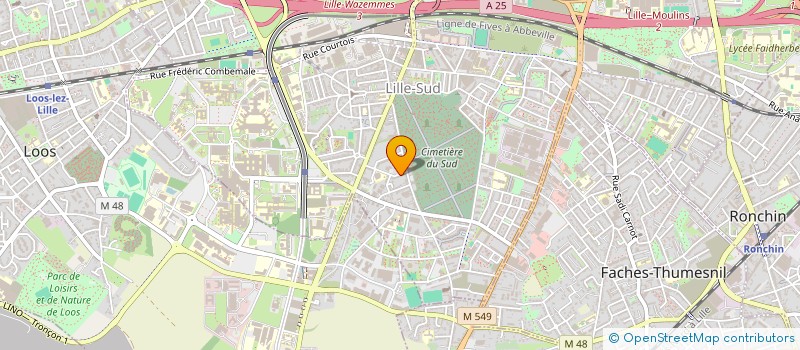 localisation de l'entreprise OQBAH à LILLE
