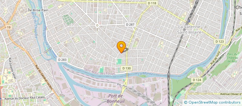 localisation de l'entreprise OQPO RECORDS  SAINT-MAUR-DES-FOSSES